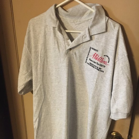Tshirt Museum Other - Phil Collins collared shirt, 1997 tour